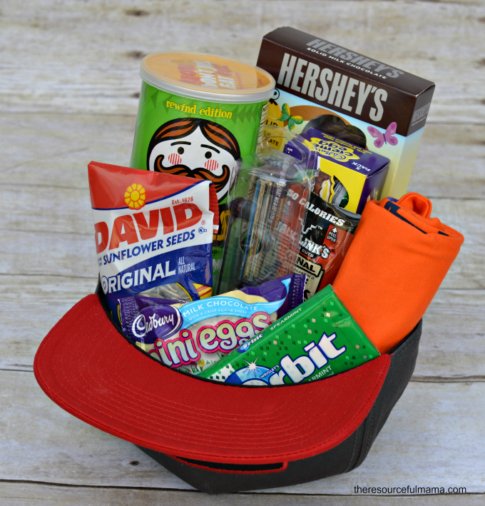 Hat Easter Basket and lots of fun Easter basket ideas for boys