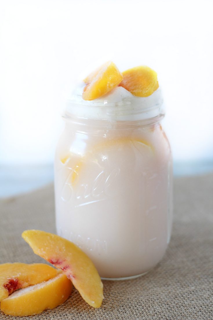 Peaches and cream punch and more non-alcoholic drink recipes full of spring flavor