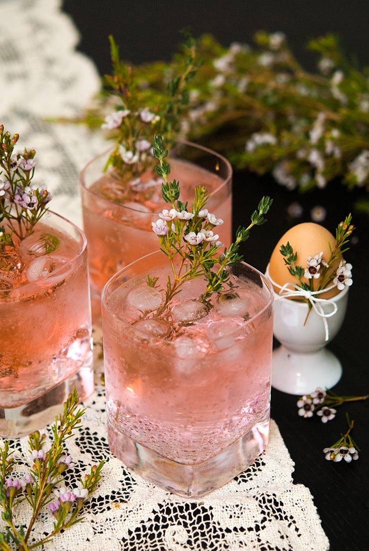 Pink Gin and Tonic and other favorite Easter cocktails