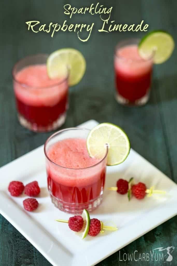 Sparkling Raspberry Limeade mocktail and more non-alcoholic drink recipes for your Easter celebration