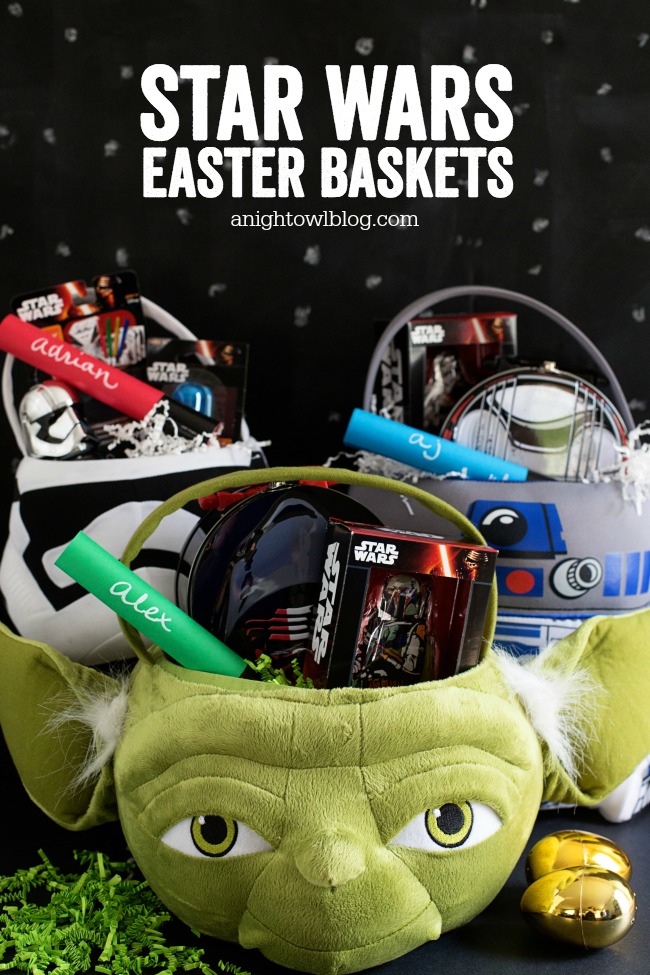 Star Wars Easter Baskets and lots of fun Easter basket ideas for boys