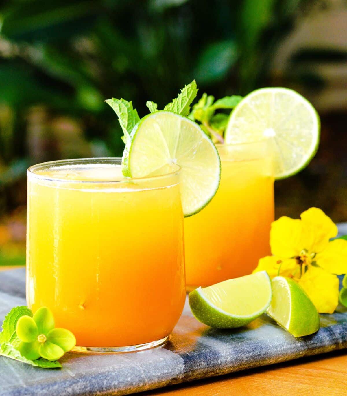 Tropical Mango Fauxjito mocktail and more non-alcoholic drink recipes for your Easter celebration