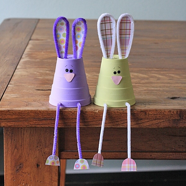 foam cup bunnies and other fun and easy Easter projects for kids