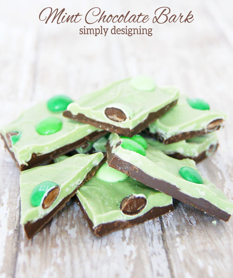 Mint chocolate bark and more delicious St Patricks day desserts