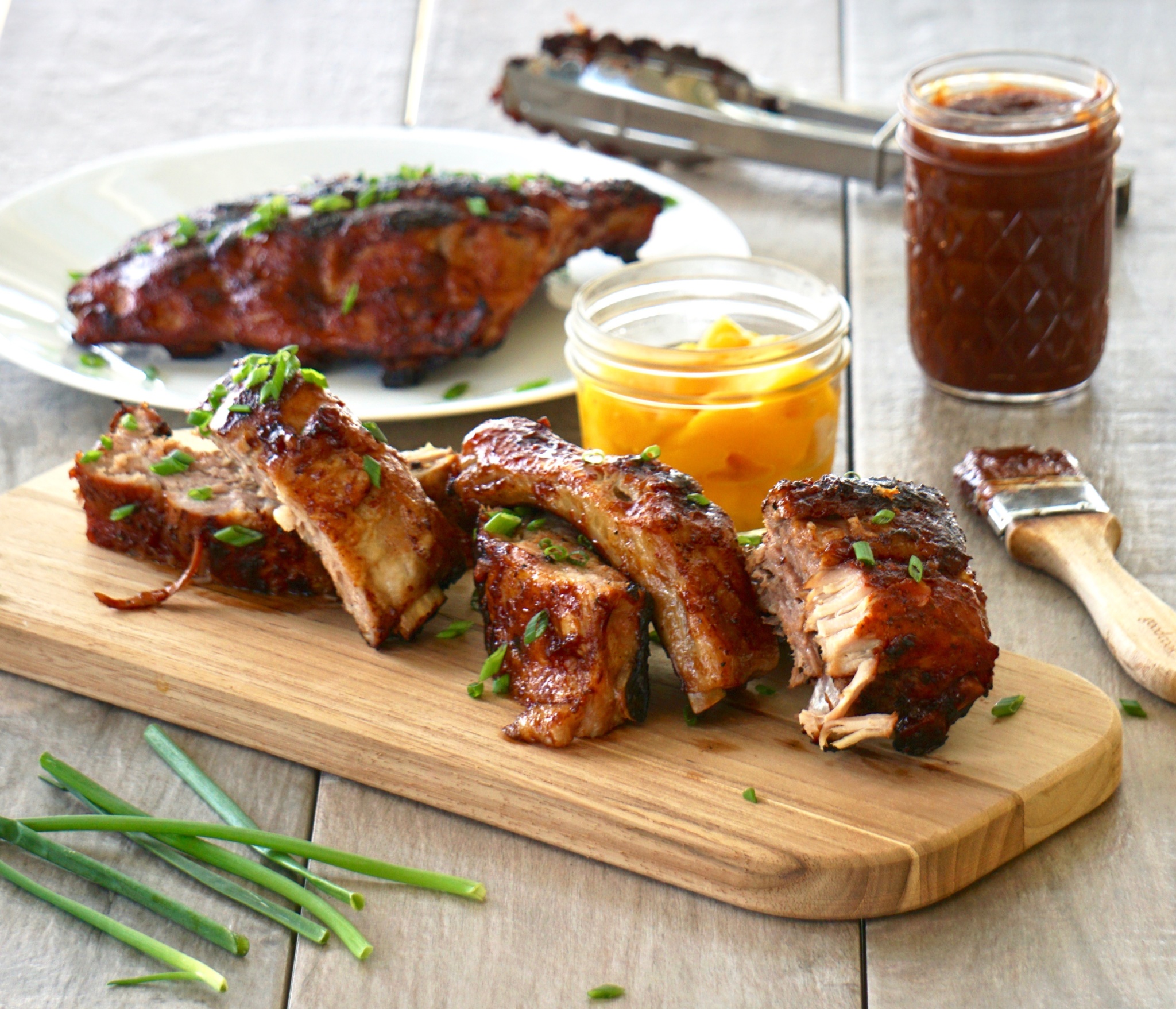 Juicy and Tender Mango BBQ Grilled Ribs