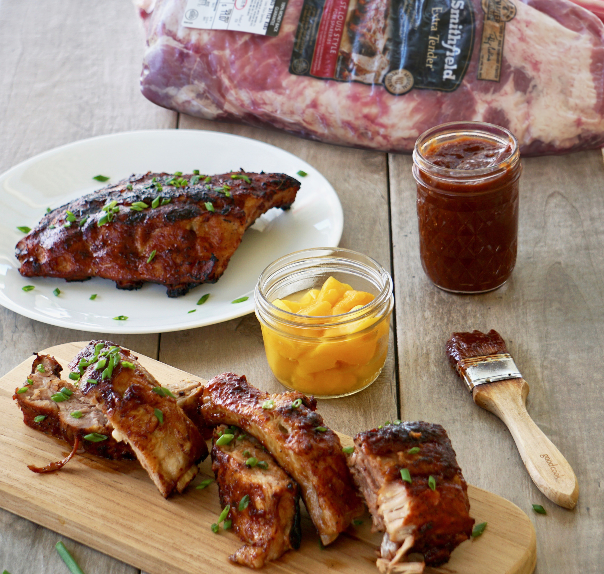 Juicy and Tender Mango BBQ Grilled Ribs