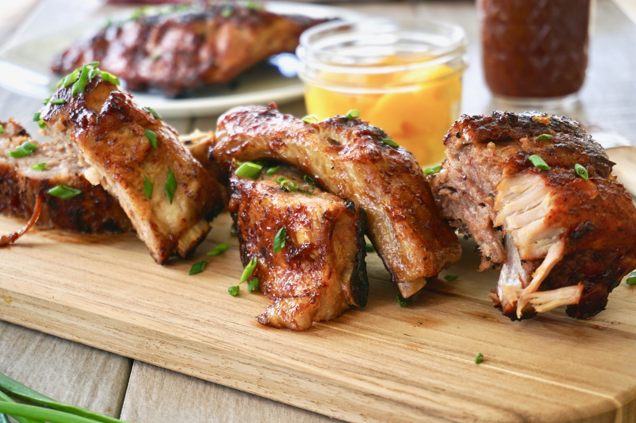 Juicy and Tender Mango BBQ Grilled Ribs