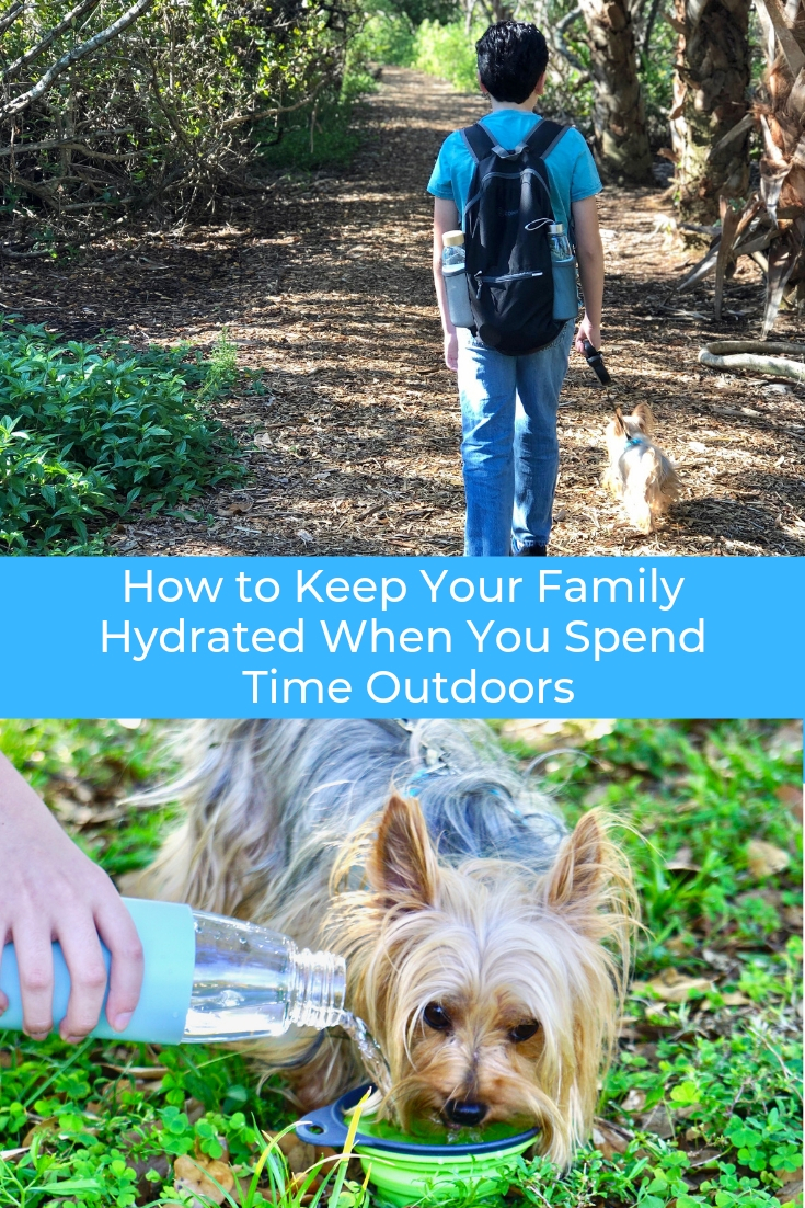 How to Keep Your Family Hydrated When You Spend Time Outdoors