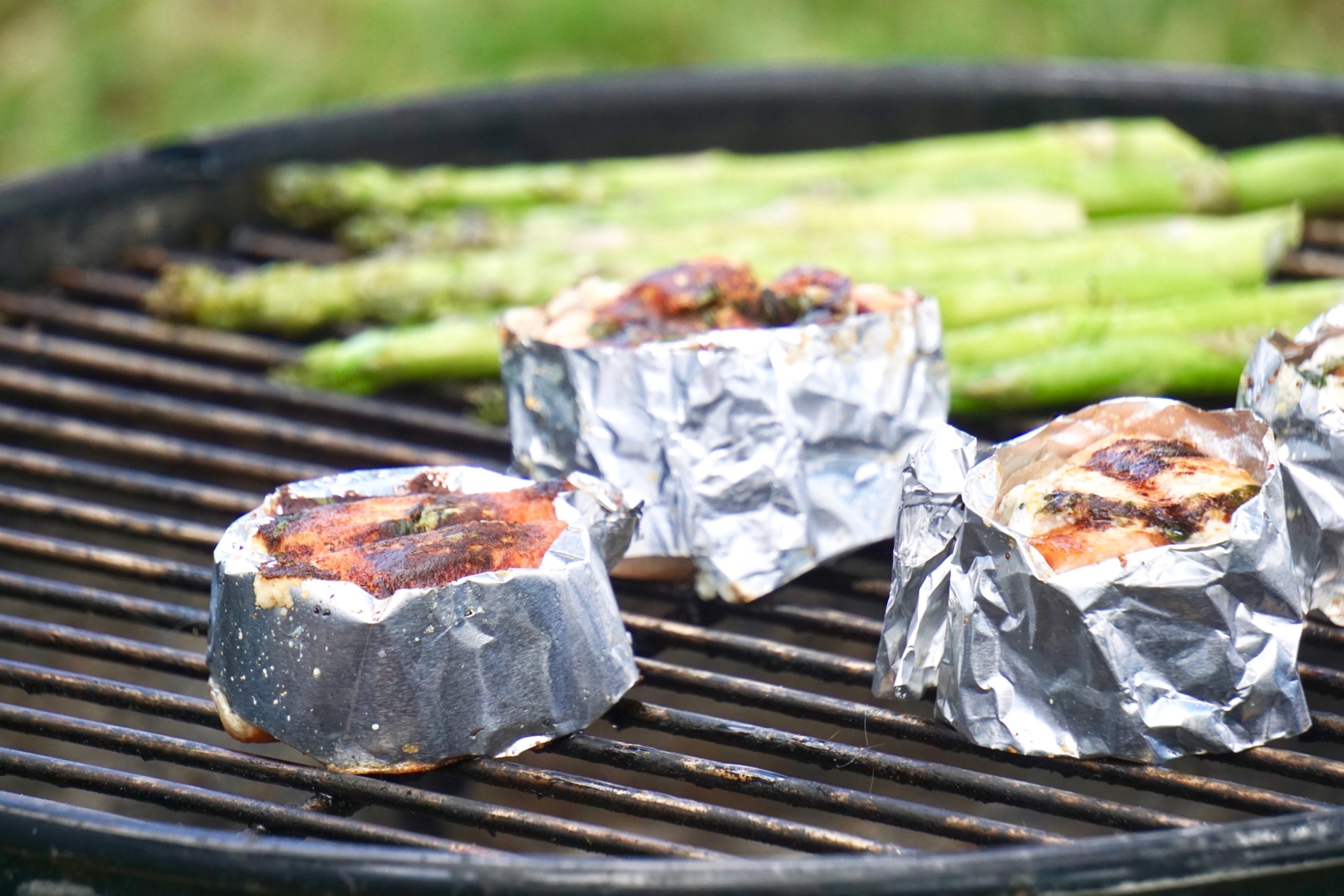 Grilled Chipotle Salmon Roulade