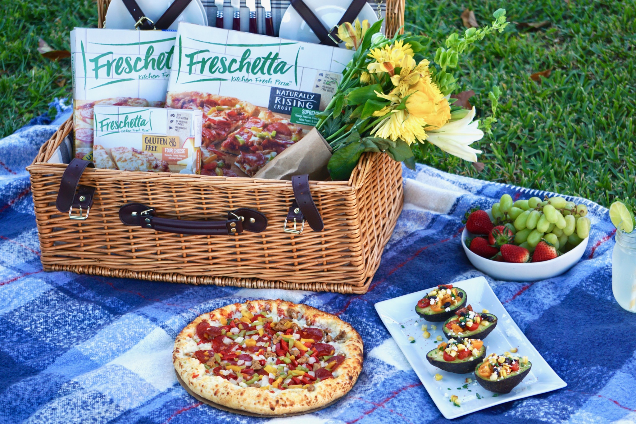 Grilled Pizza Picnic Ideas