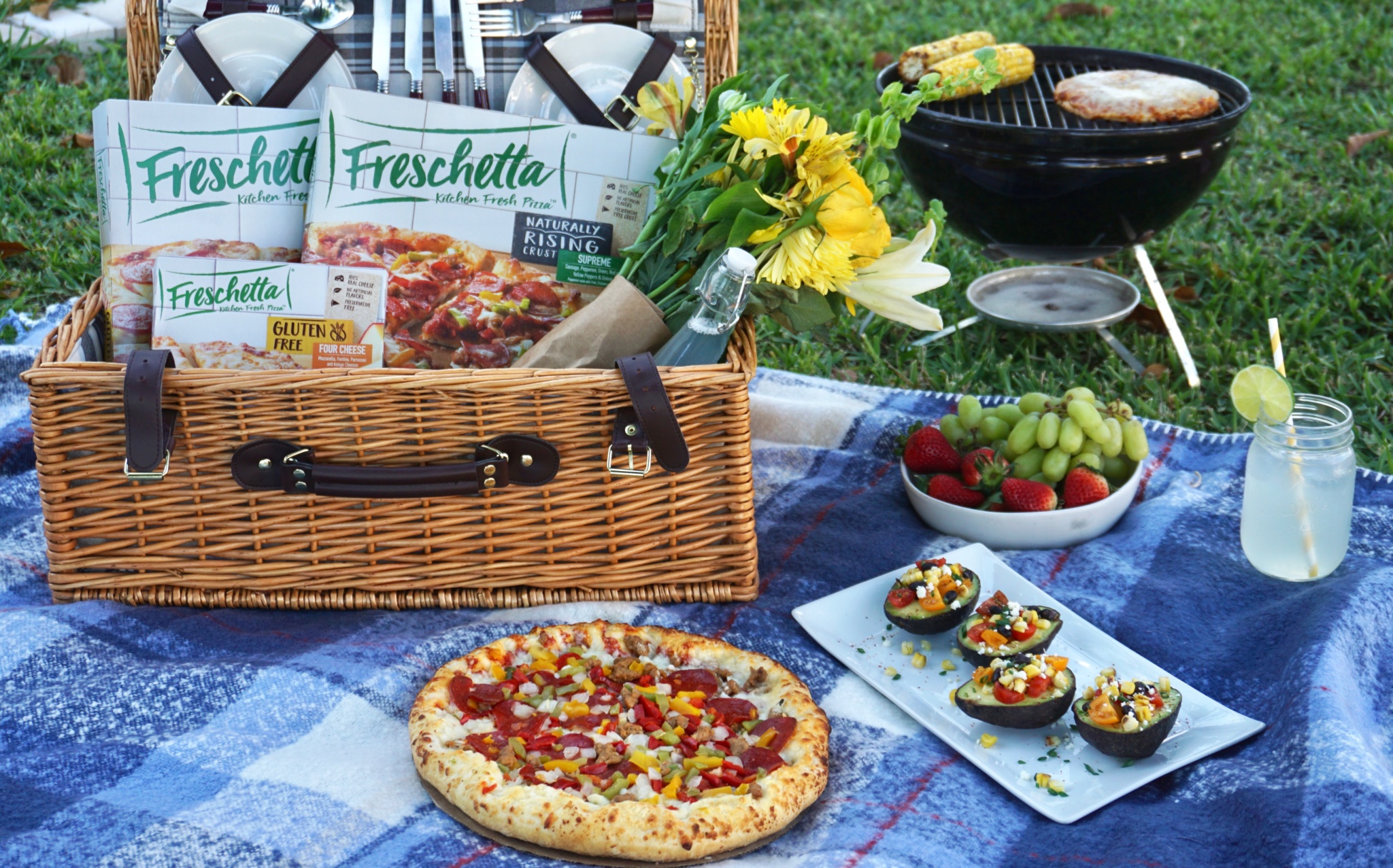 Grilled Pizza Picnic Ideas