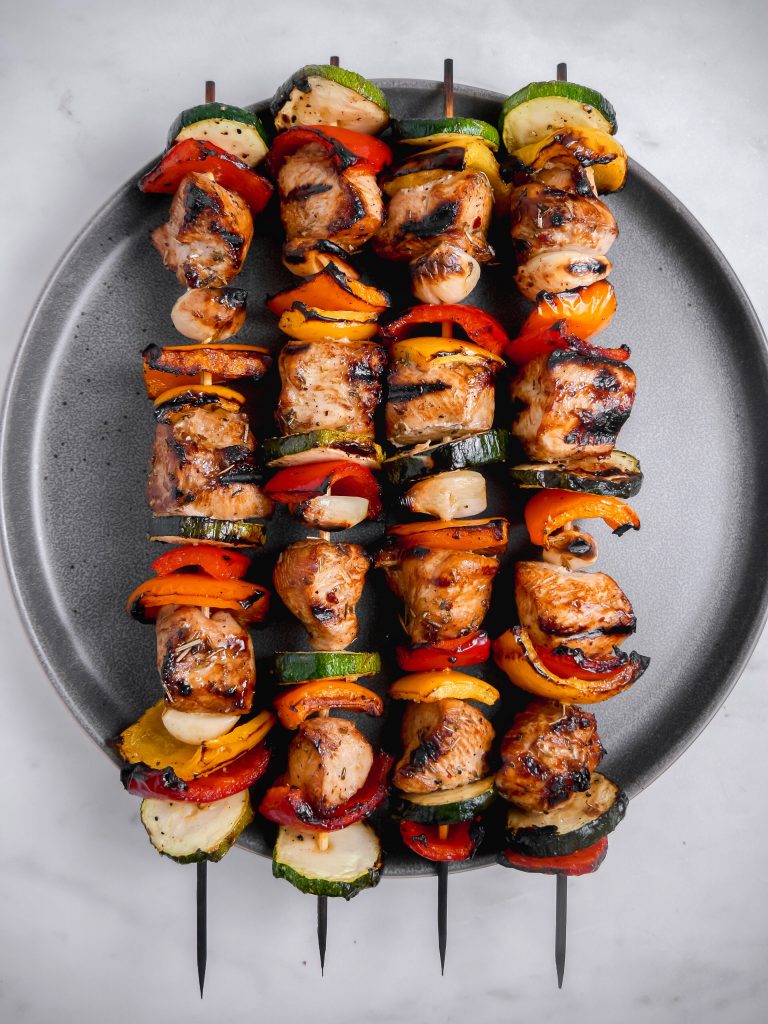 Grilled chicken skewers and more simple and delicious camping recipes to make on the grill