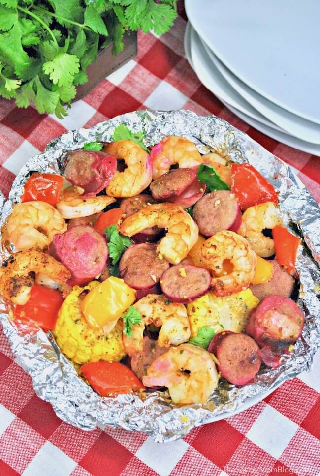 Shrimp Foil Packets and other simple and delicious camping recipes