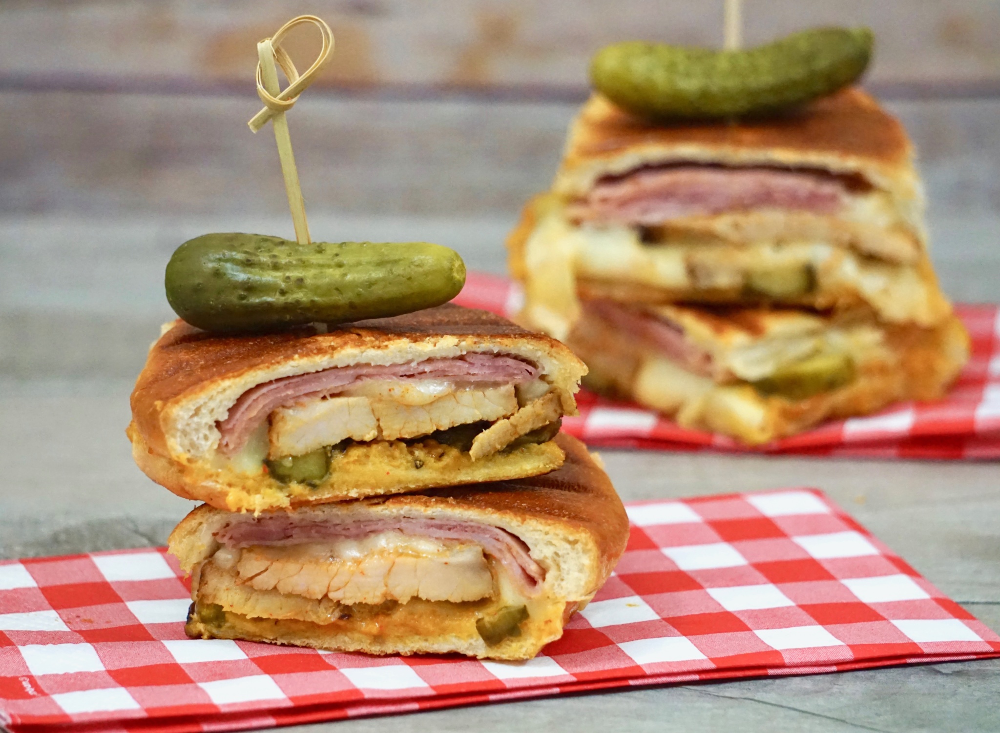 Grilled Chipotle Cuban Sandwiches