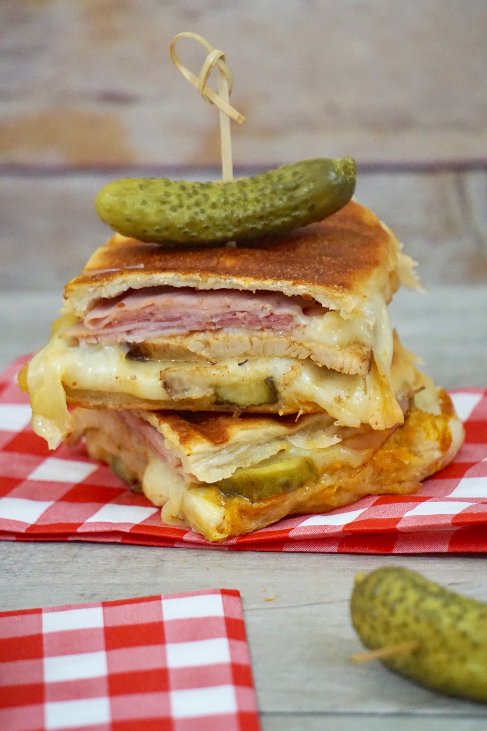 Grilled Chipotle Cuban Sandwiches