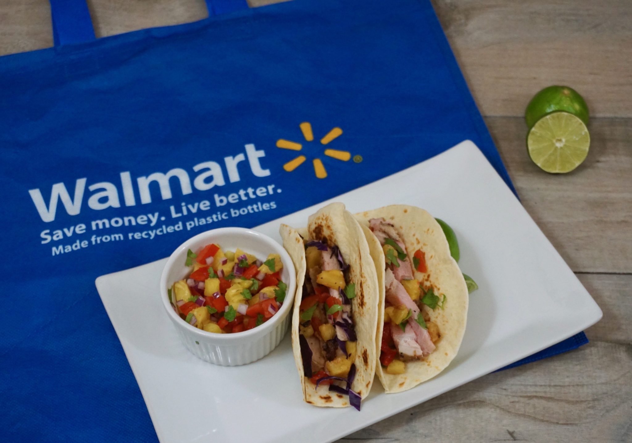 Easy Grilled Pork Loin Tacos With Grilled Pineapple Salsa