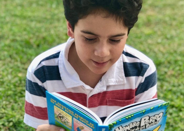 Hombre Perro books in Spanish for kids