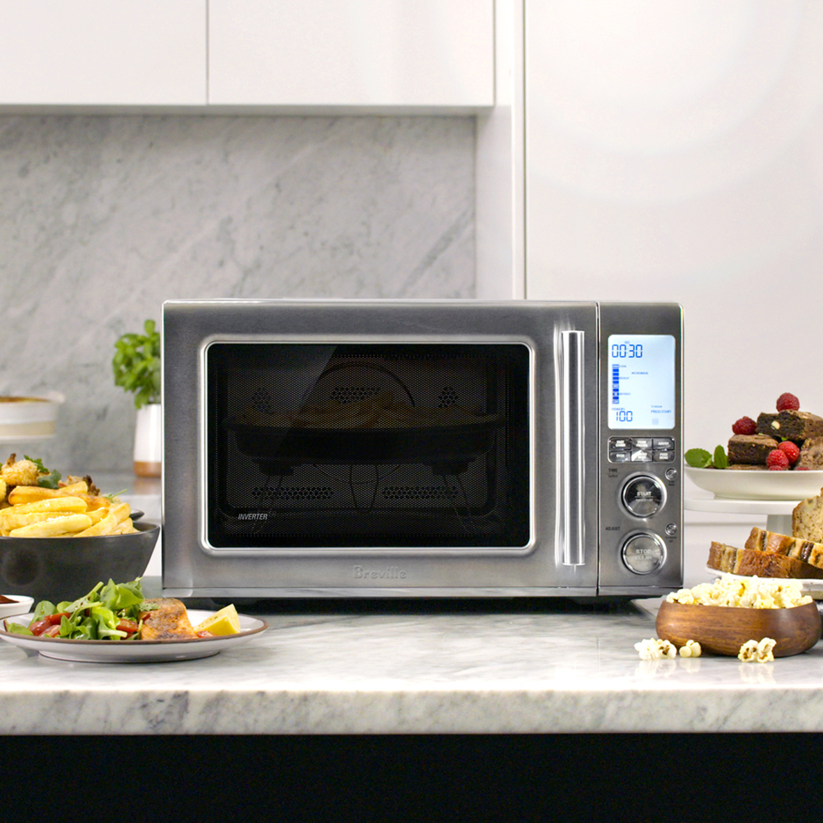 The Best Countertop Microwave: the Breville Combi Wave 3-in-1 Microwave