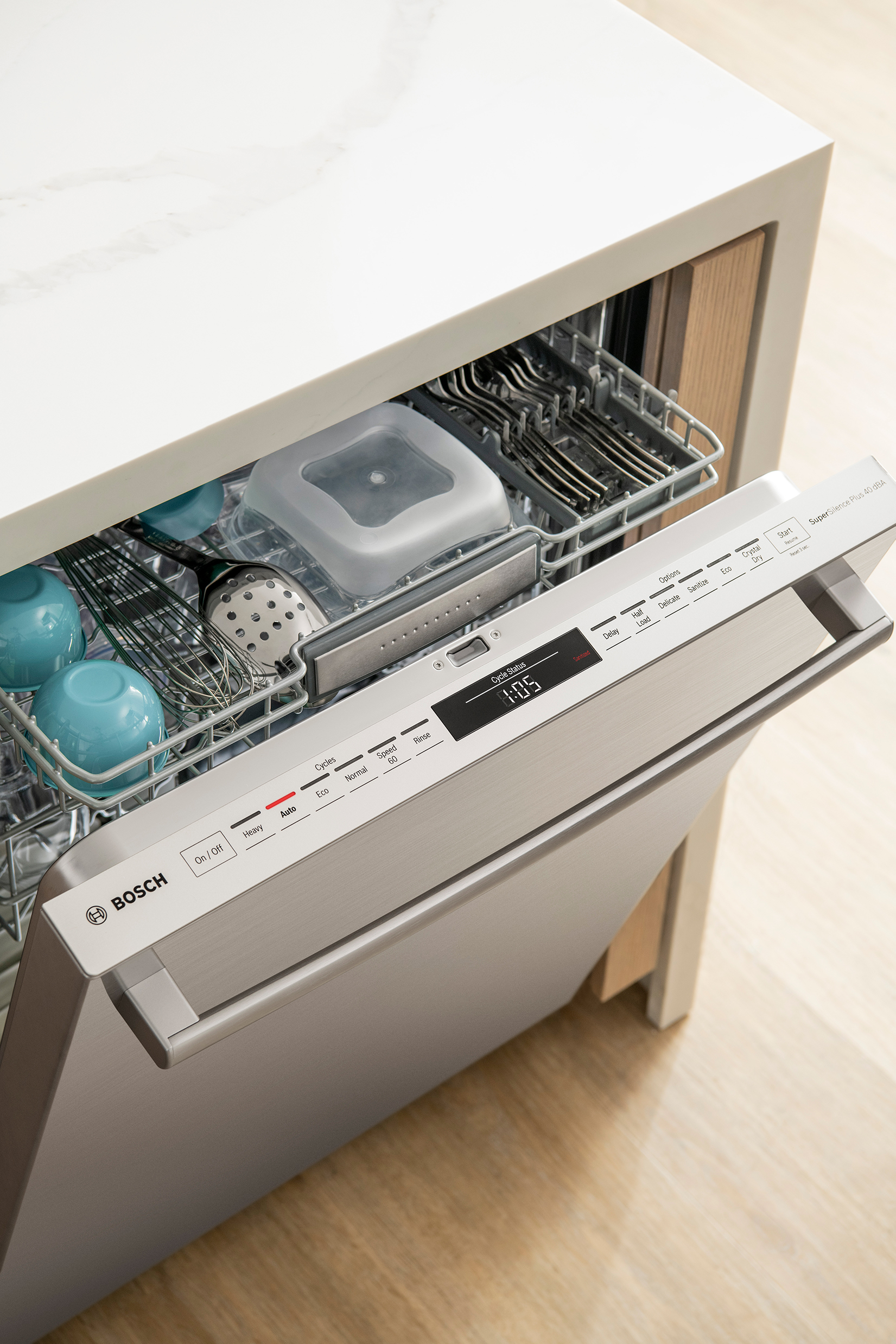 The new Bosch 800 Series dishwasher