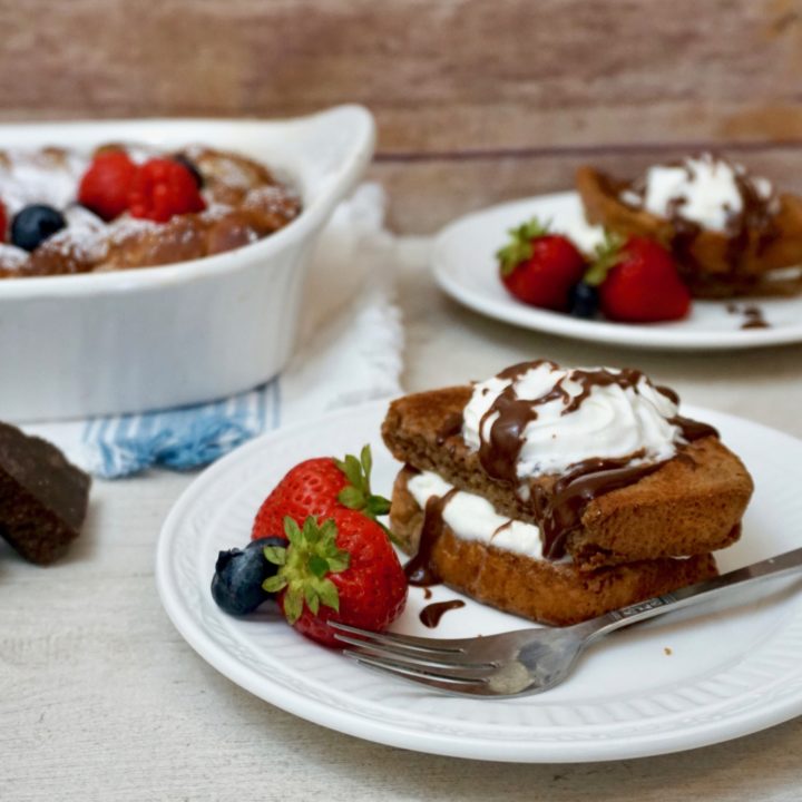 Mexican hot chocolate french toast