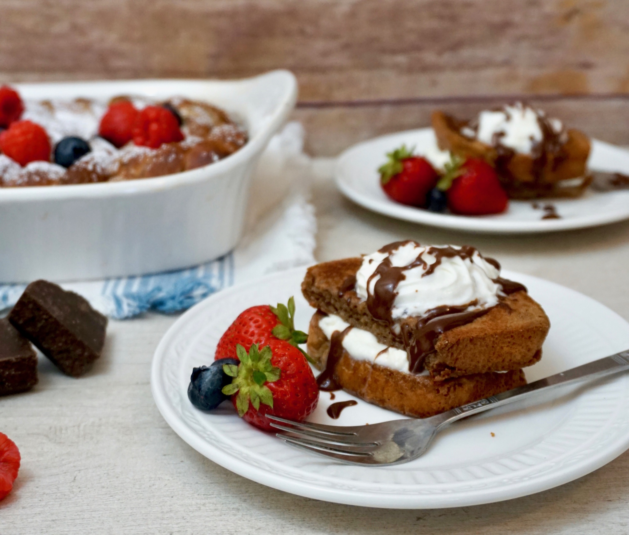 Mexican hot chocolate french toast