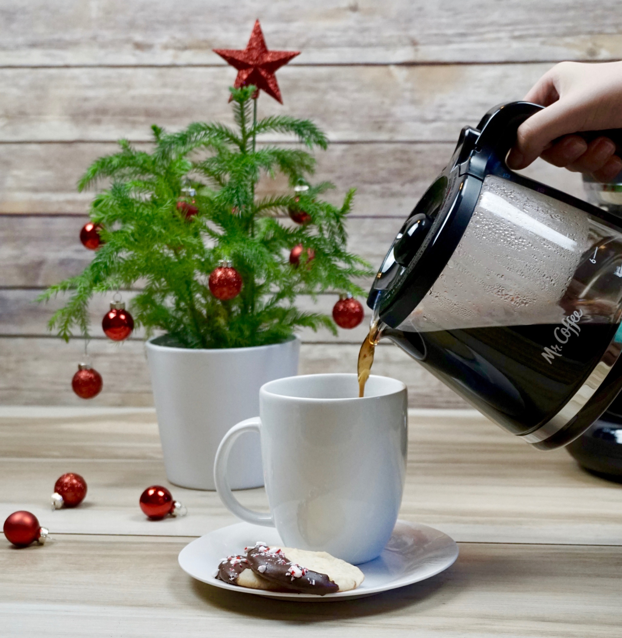 holiday coffee recipe with Mr Coffee coffee maker