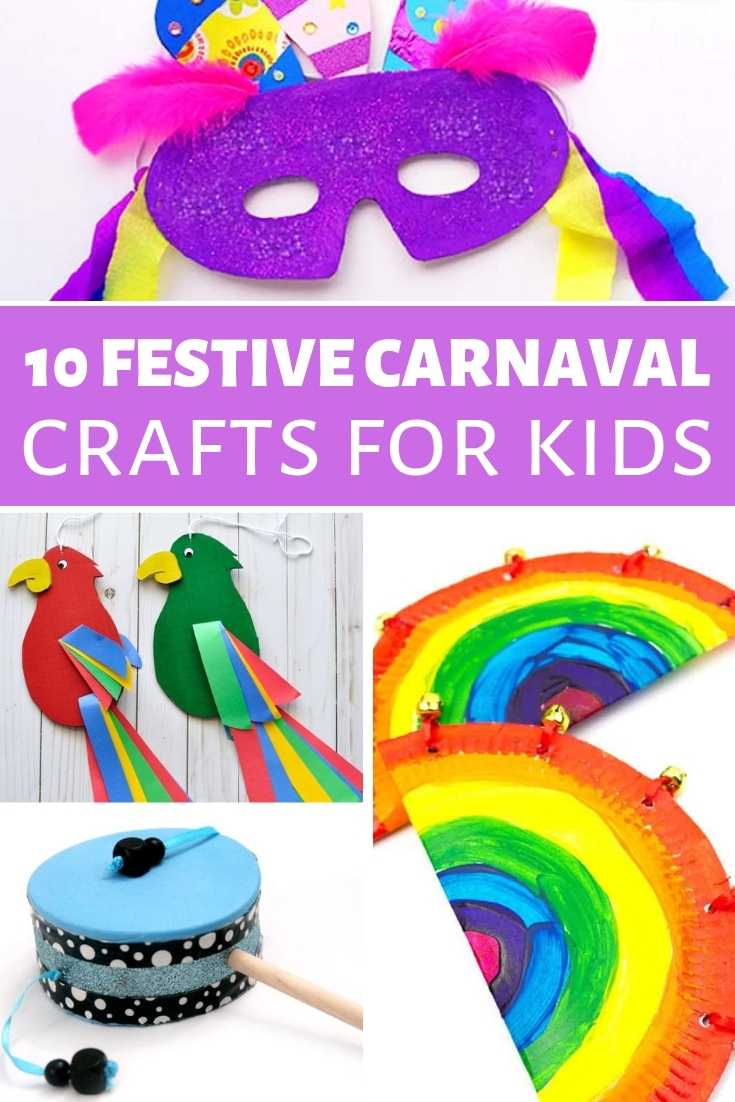 10 Festive Carnaval Crafts for Kids