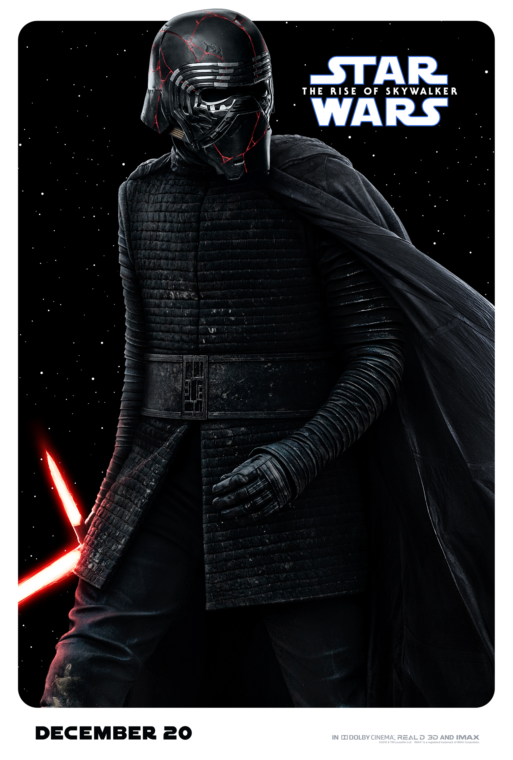 Star Wars: The Rise of Skywalker Kylo Ren poster