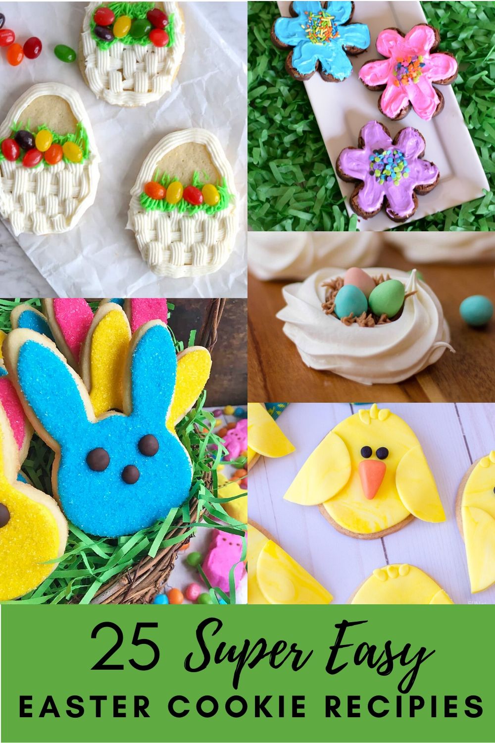 25 Cute and Easy Easter Cookie Recipes 
