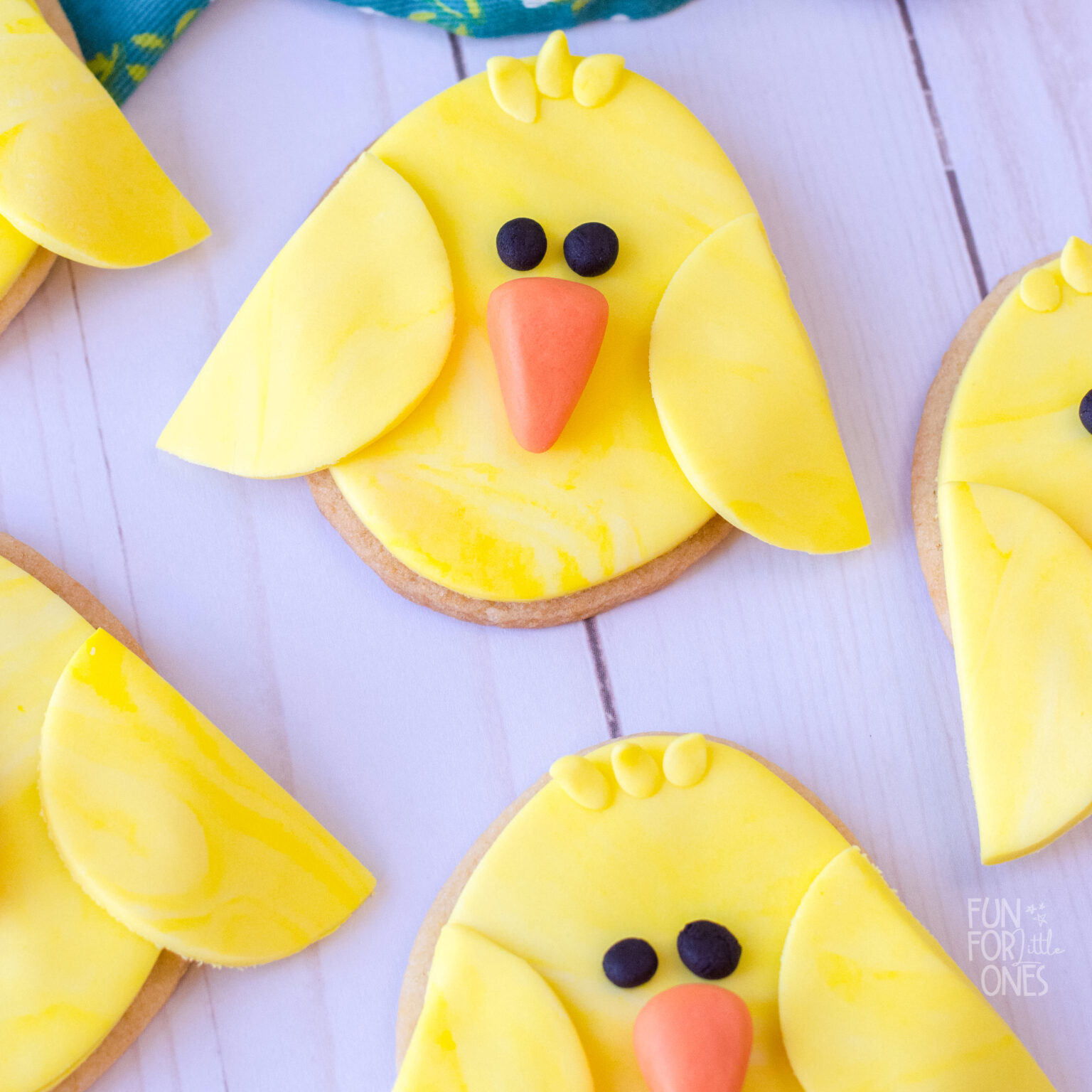 Easter Chick Sugar Cookies