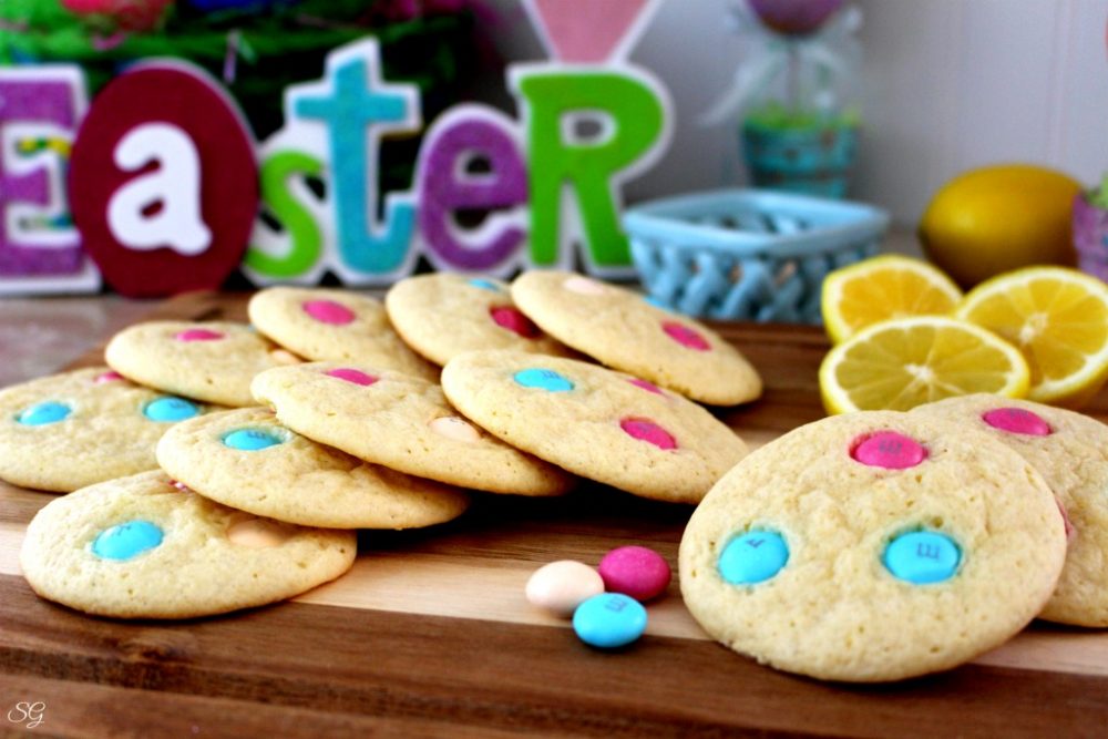 Easter Lemon Drop Cookies