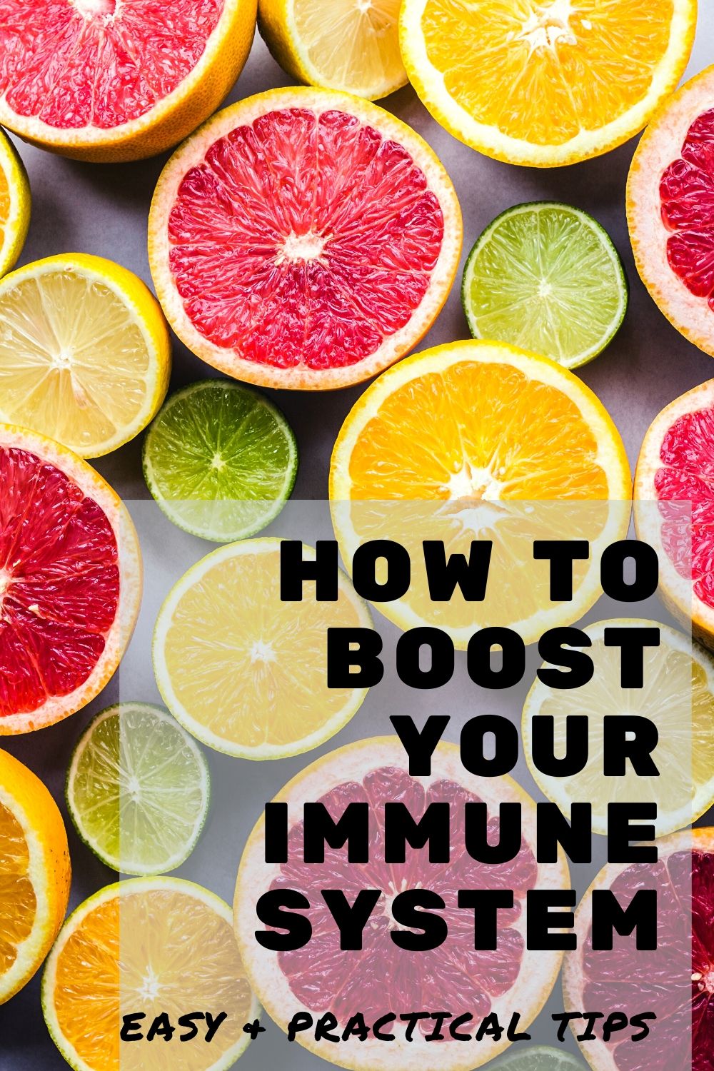 How to boost your immune System