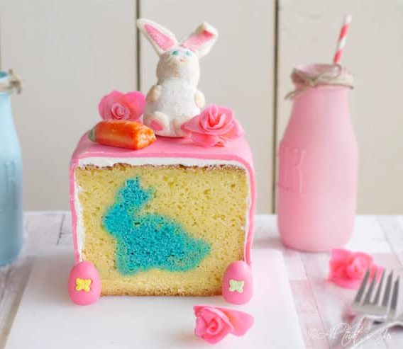 Surprise Easter Bunny Cake