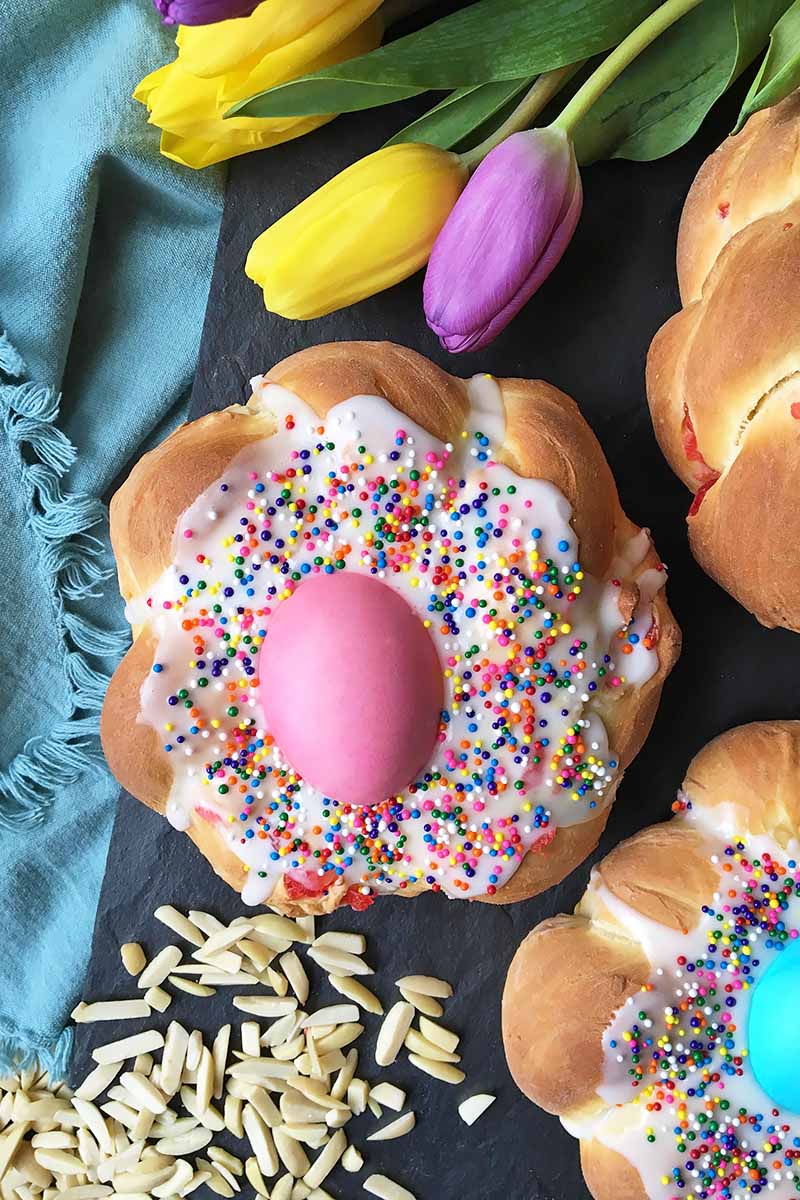 Traditional Italian Easter Bread