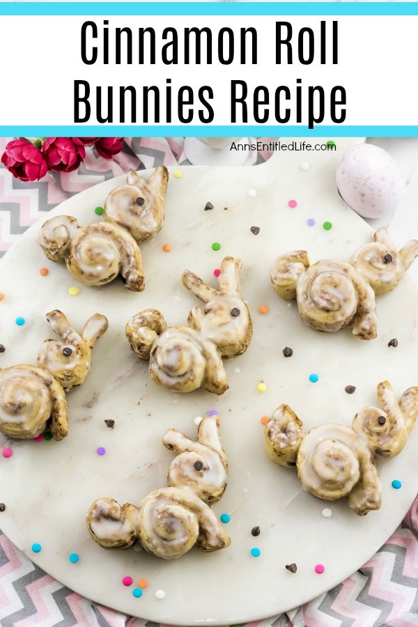cinnamon roll bunnies recipe for Easter