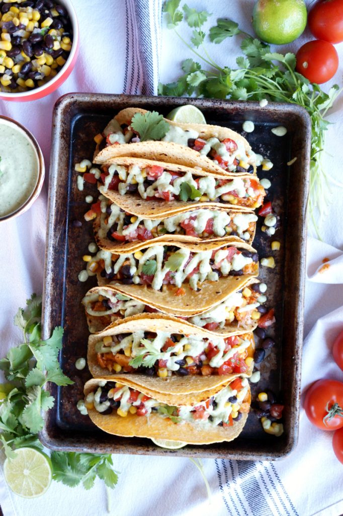 Copycat Vegan Sofritas Tacos from Chipotle