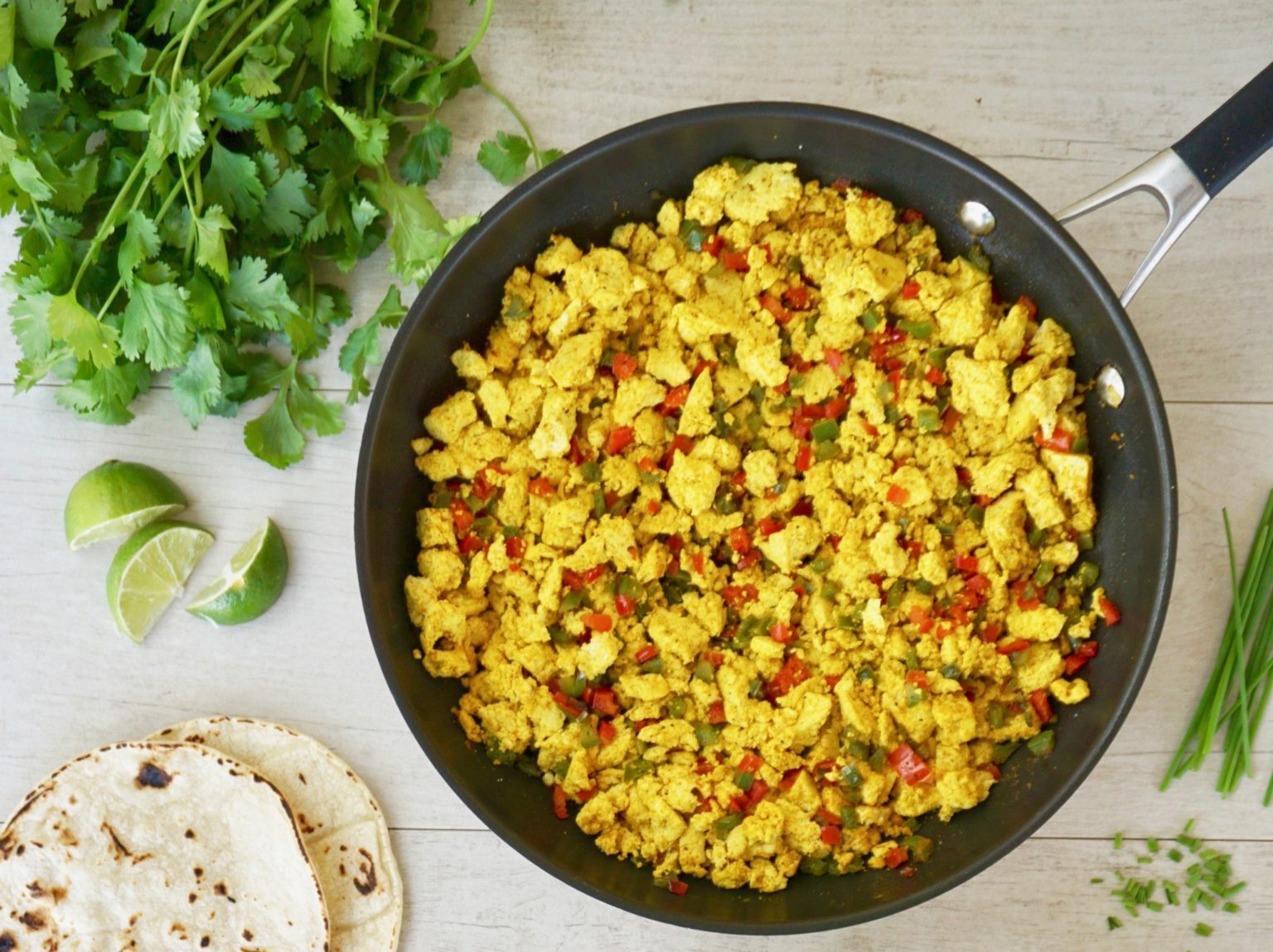 The Best Tofu Scramble Vegan Breakfast Tacos