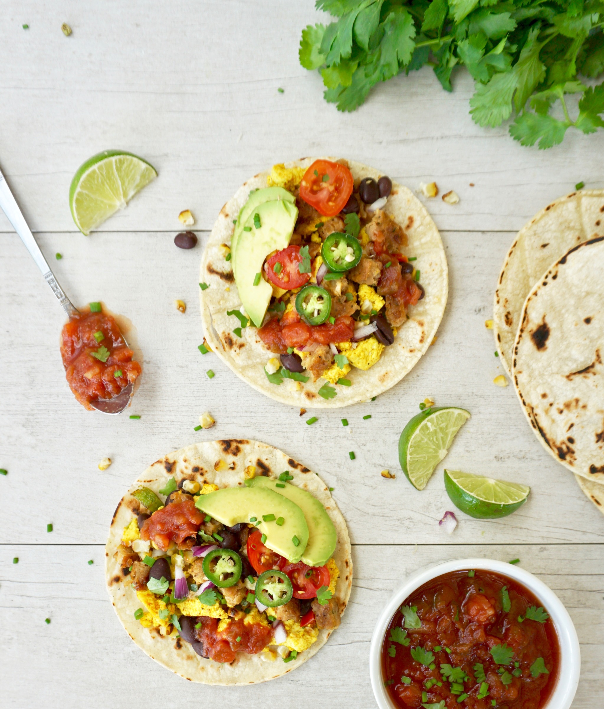 The best vegan breakfast tacos