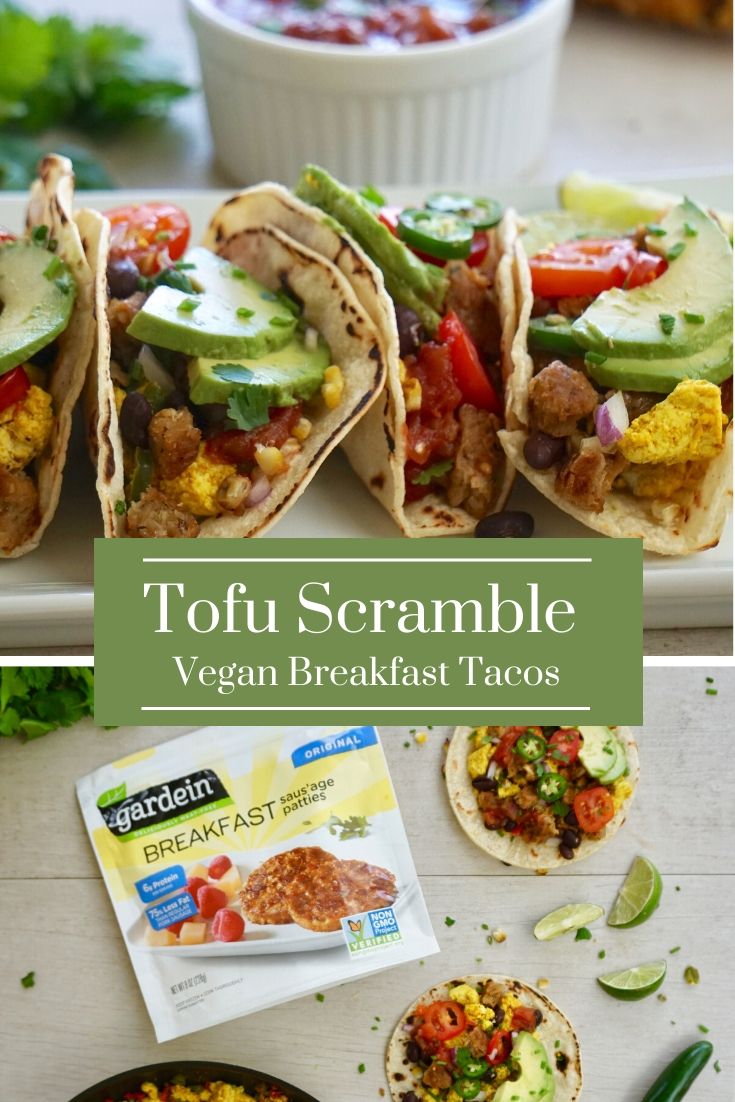 The Best Tofu Scramble Vegan Breakfast Tacos