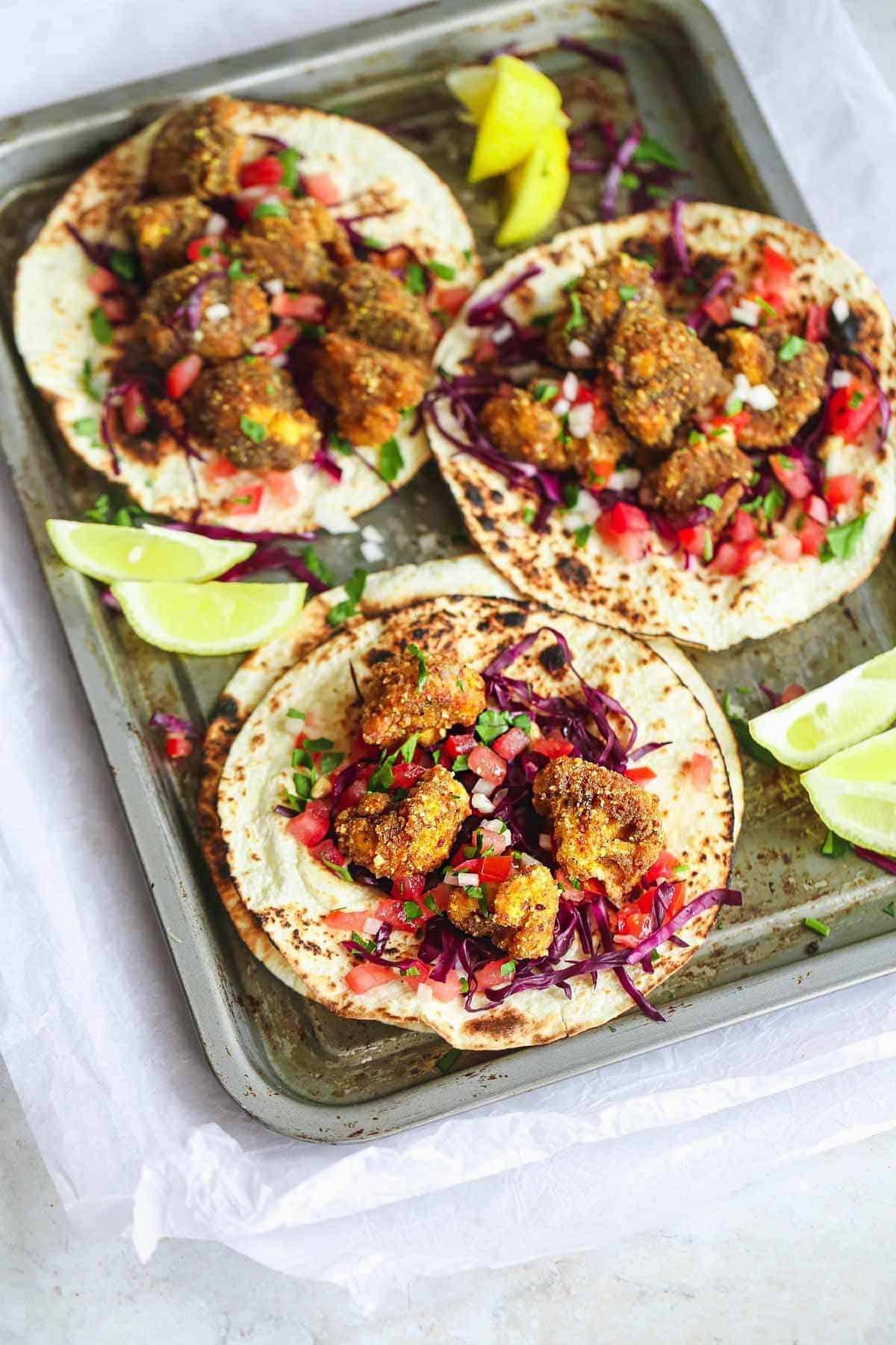 Vegan Cauliflower Tacos