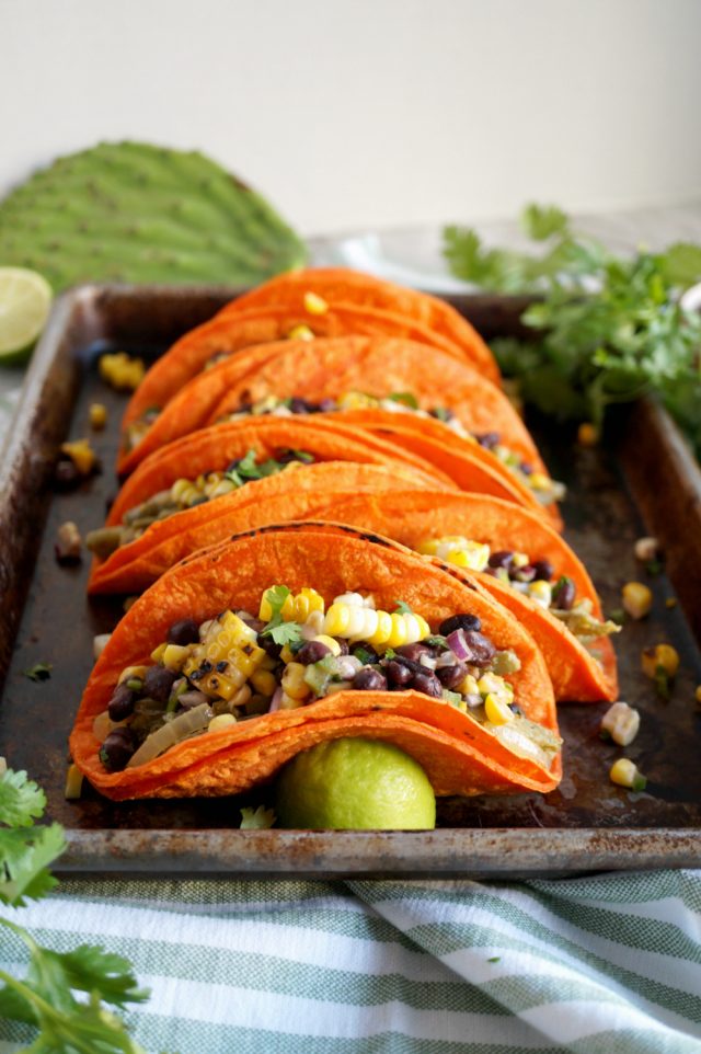 Vegan Nopales Tacos