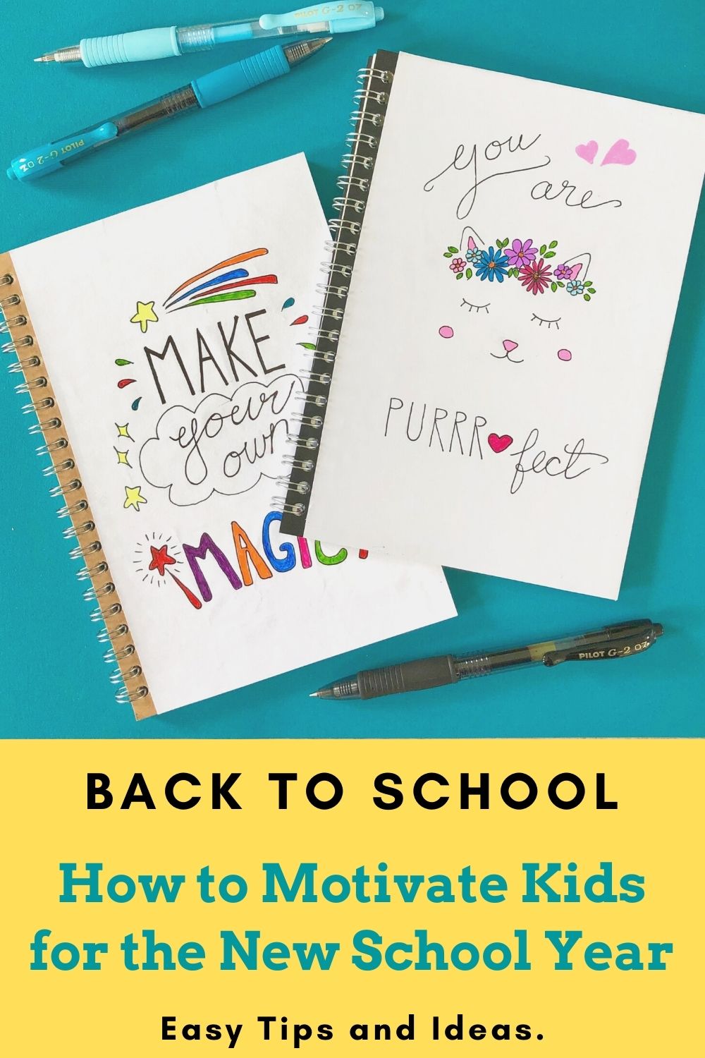 Ideas for motivating kids to get excited to to back to school
