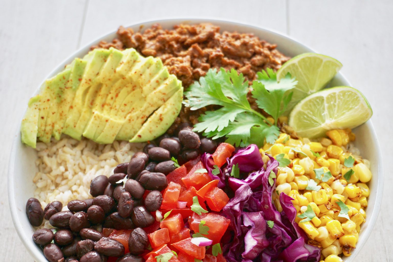 Easy Ground Beef Taco Bowls