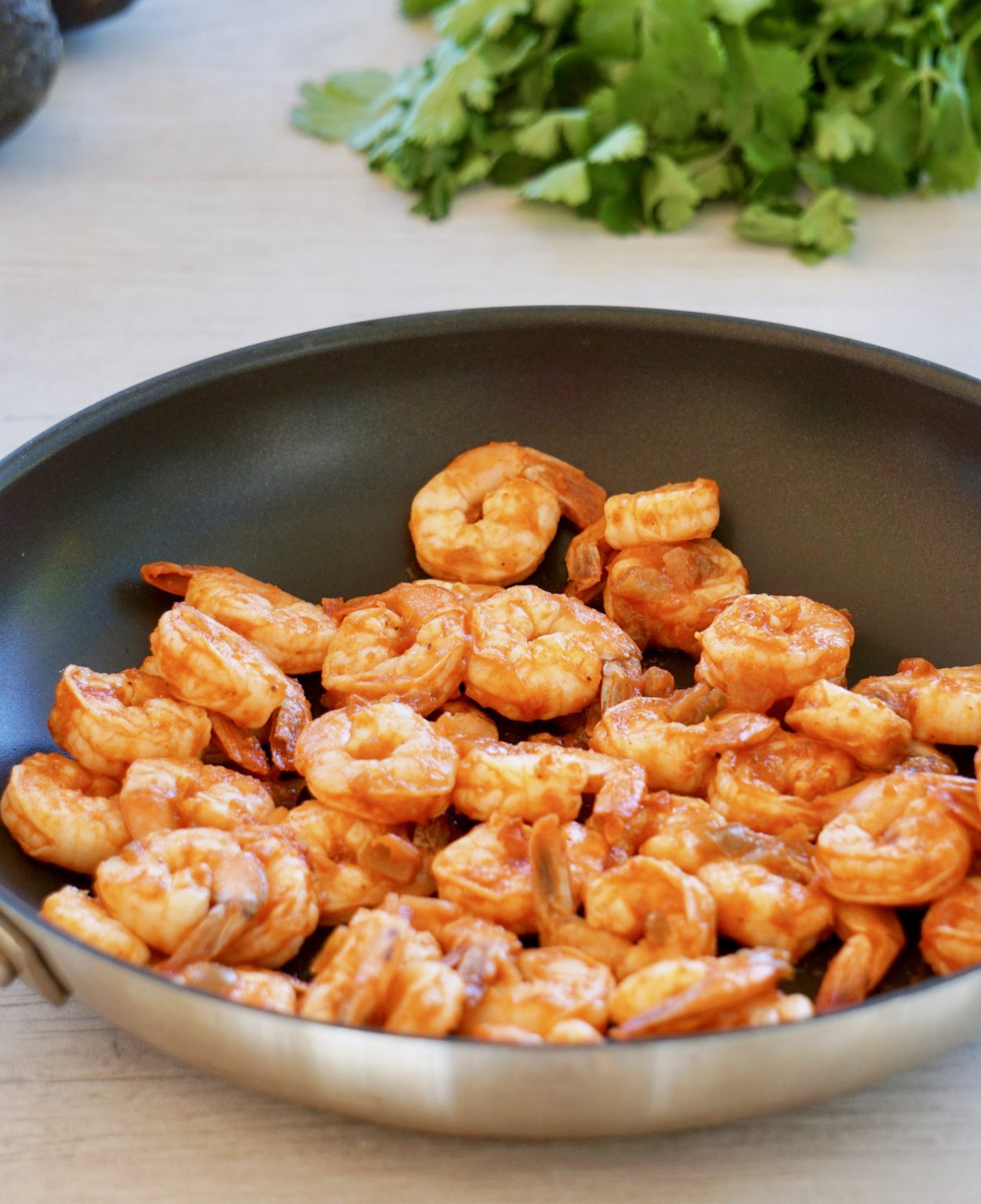 Easy Mexican Shrimp and Rice Skillet