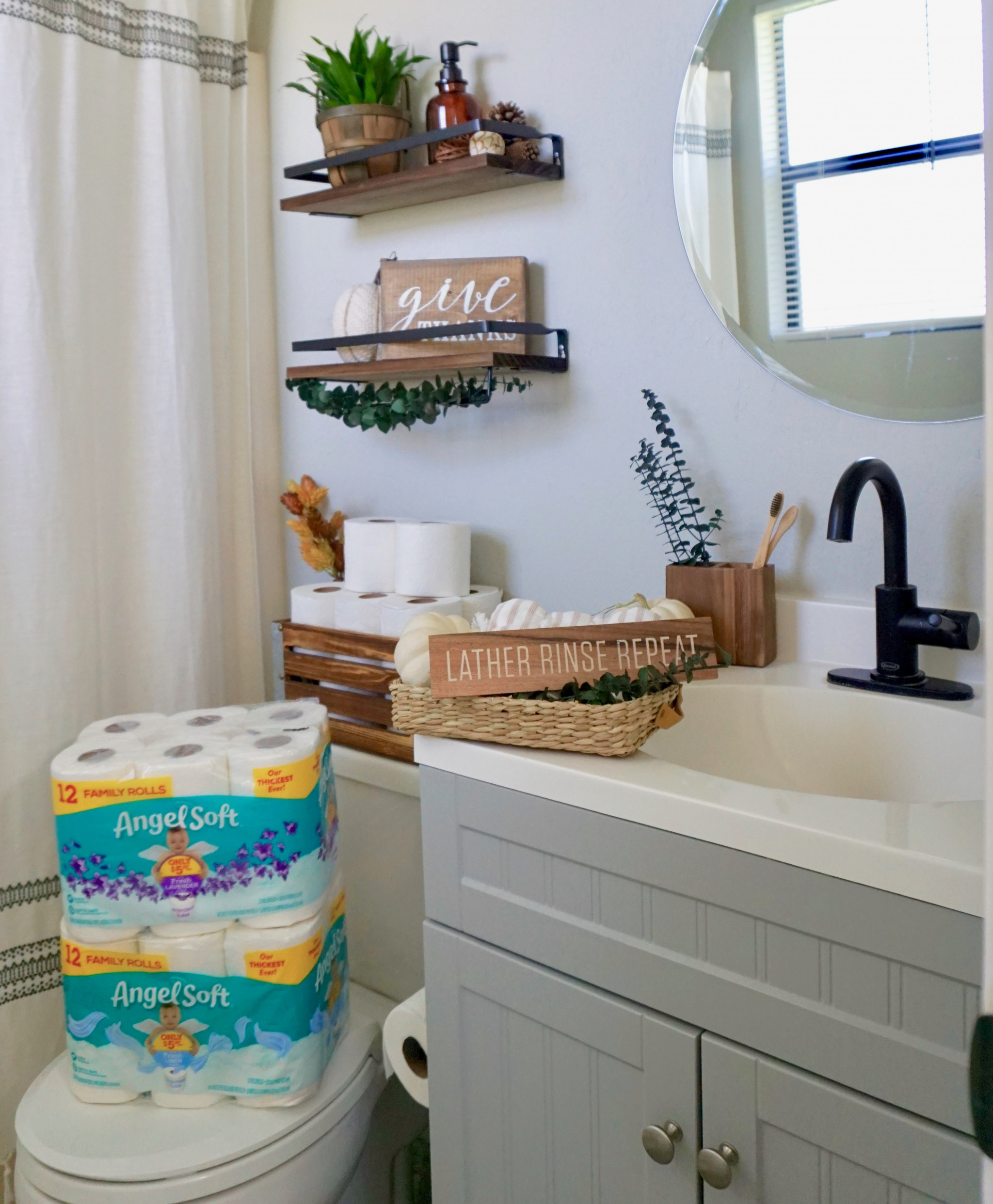 Bathroom Organization Ideas — By Angela