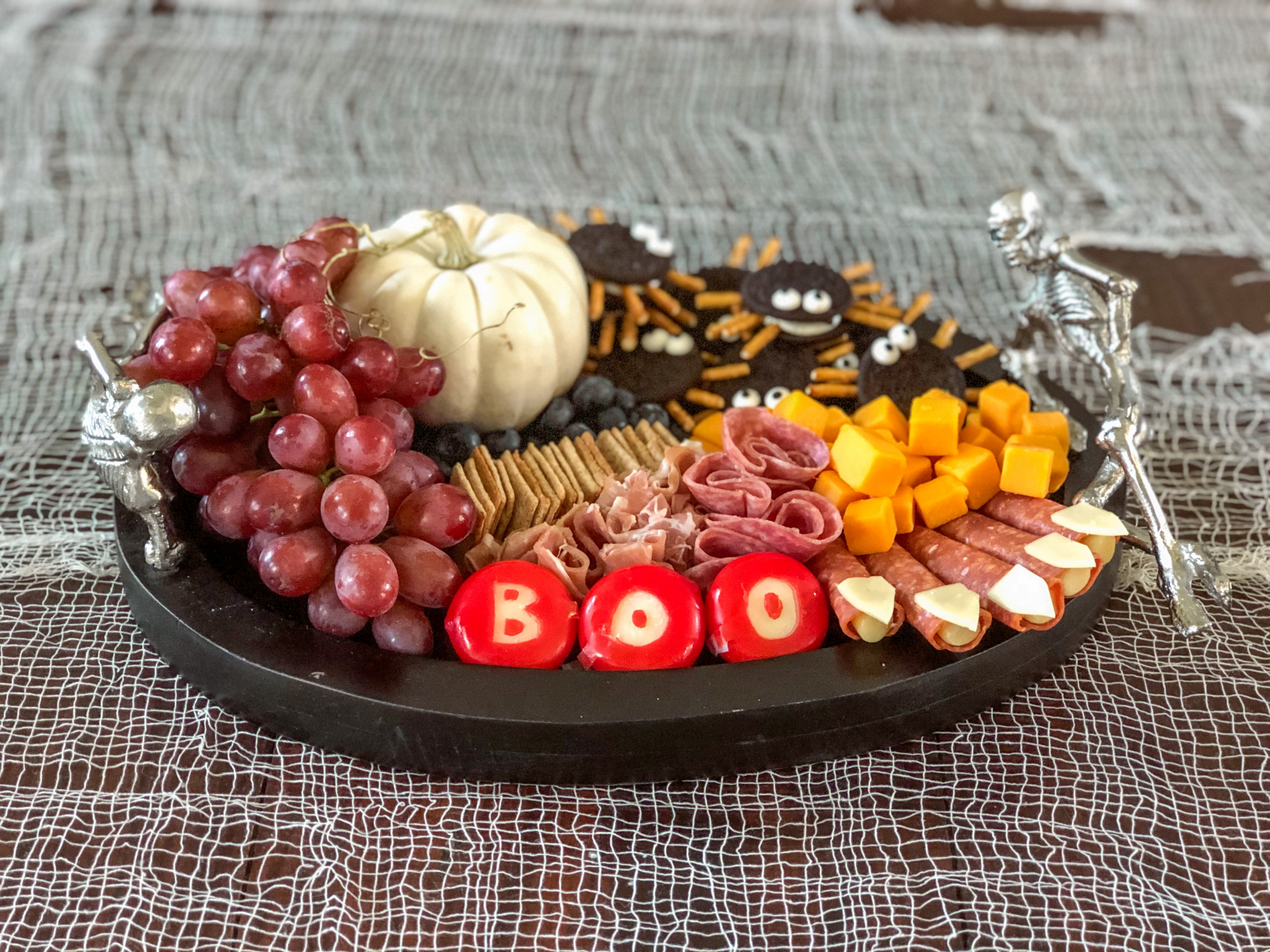 Halloween Snack Board for Kids - Together to Eat - Family Meals