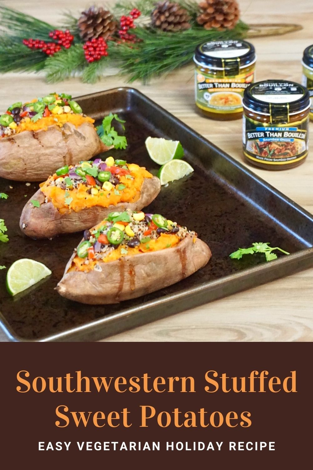 Southwestern Stuffed Sweet Potatoes