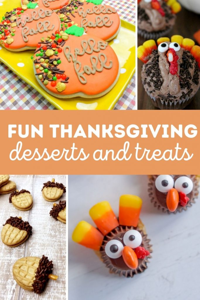 Fun Thanksgiving Desserts And Treats For Kids