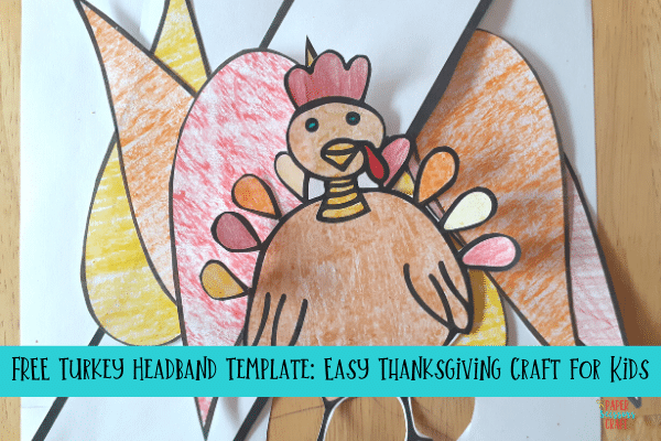 Turkey Headband, Thanksgiving craft