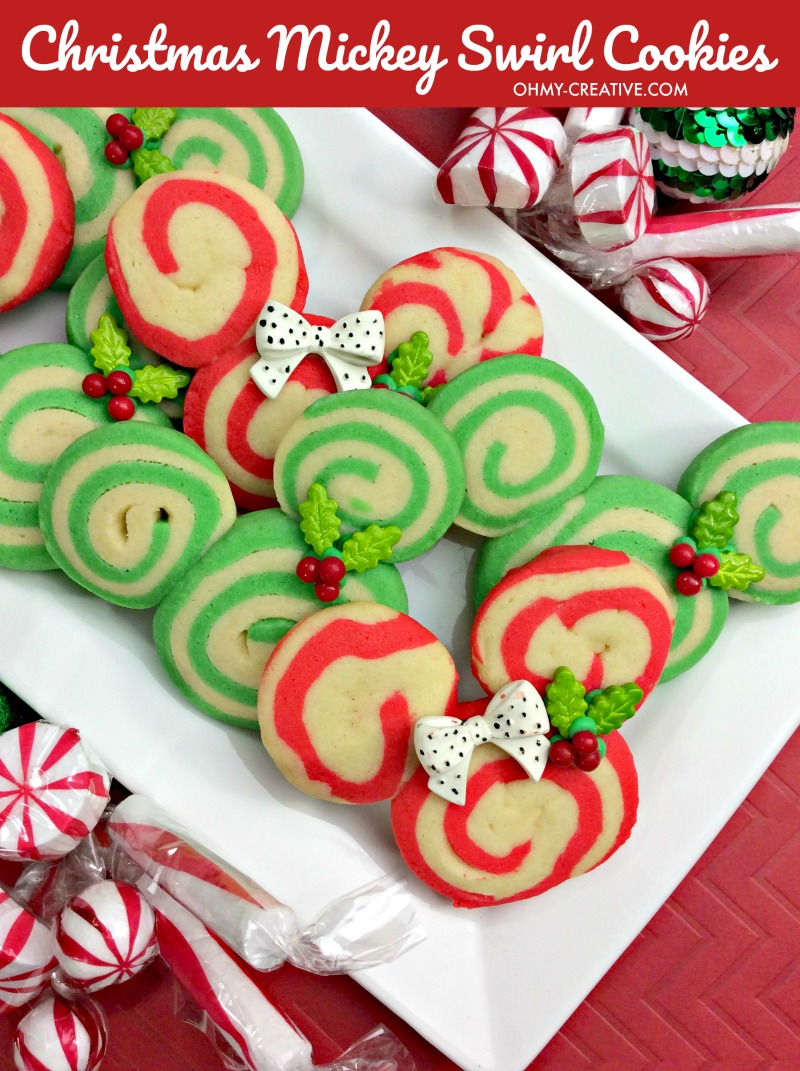 Mickey Swirl Cookies